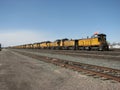 Stored Locomotives Royalty Free Stock Photo