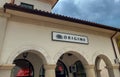 The storefront of the Origins cosmetics retail store at an outdoor mall in Orlando, Florida