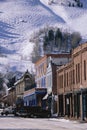 Storefronts, Aspen, Colorado Royalty Free Stock Photo