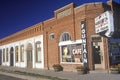 Storefronts, downtown, small-town USA Royalty Free Stock Photo