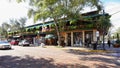 Stores in downtown Winter Park, Florida. Royalty Free Stock Photo