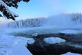 Storforsen in a fabulous winter landscape