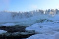 Storforsen in a fabulous winter landscape