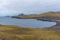 Storhofdi peninsula of Heimaey island in Iceland