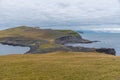 Storhofdi peninsula of Heimaey island in Iceland