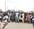 STORIES OF IVORY COAST IN THE STREETS Royalty Free Stock Photo