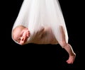 Stork Baby Package Royalty Free Stock Photo