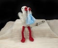 Stork toy with bundle