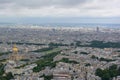 Storm approaching the city Royalty Free Stock Photo