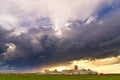 Storm approaching a Mine