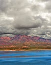 Storm Approaching Roosevelt Lake Arizona