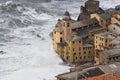 Storm in camogli