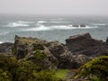 Storm on cape Muroto, Kochi prefecture, Japan