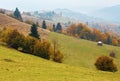 Autumn Carpathians (Ukraine). Royalty Free Stock Photo