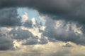 Storm cloud background before rain Royalty Free Stock Photo