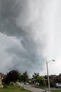 Storm cloud over windsor ontario