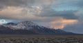 Storm clouds above mountains Royalty Free Stock Photo