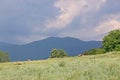 Storm clouds above the Sredna Gora mountains, Bulgaria Royalty Free Stock Photo