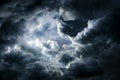 Storm Clouds Background Royalty Free Stock Photo