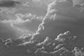 Storm Clouds Building in the Western Sky