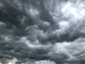 Storm clouds, Dark cloudy before storm, clouds sky before heavy raining.