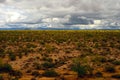 Storm Clouds Sonora Desert Arizona Royalty Free Stock Photo