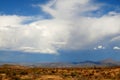 Storm Clouds Sonora Desert Foothills Arizona Royalty Free Stock Photo