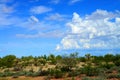 Storm Clouds Forming Sonora Desert Arizona Royalty Free Stock Photo
