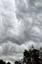 Storm clouds gather in the Blue Mountains Royalty Free Stock Photo