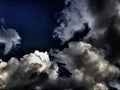 Storm clouds gathering Royalty Free Stock Photo