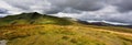 Storm clouds gathering over Blencathra Royalty Free Stock Photo