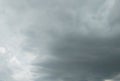 Storm clouds grey cloudy horizon background dramatic stratosphere