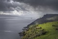 Storm clouds on the Isle of Skye Royalty Free Stock Photo