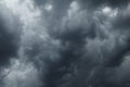 Storm clouds on moody sky Royalty Free Stock Photo