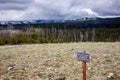 Storm Clouds on Mount Washburn