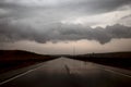 Storm Clouds North Dakota Royalty Free Stock Photo
