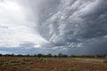 Storm clouds in outback New South Wales Royalty Free Stock Photo