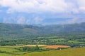 Storm clouds over the Black Mountains, Wales Royalty Free Stock Photo