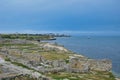 Storm clouds over the Chersonesus Tauride ancient town