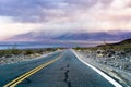 Storm clouds over Death Valley, California Royalty Free Stock Photo