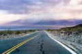 Storm clouds over Death Valley, California