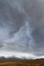 Storm Clouds Over Iceland