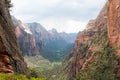 Storm clouds over mountains, Mt. Zion National Park St. George, UT Royalty Free Stock Photo