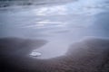 storm clouds over sea Royalty Free Stock Photo