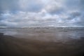 storm clouds over sea Royalty Free Stock Photo