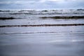 storm clouds over sea Royalty Free Stock Photo