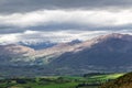 Storm clouds over the South Island. New Zealand Royalty Free Stock Photo
