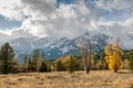 Storm Clouds Over the Tetons Royalty Free Stock Photo