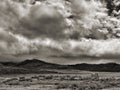 Dramatic Wyoming sky Royalty Free Stock Photo