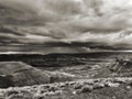 Dramatic Wyoming sky Royalty Free Stock Photo